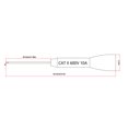 thumbnail image 3 of Baohd Pack of 4 Multimeter Test Probes Stainless Steel Factory Electricity Measuring Tip Tester Accessories Electrician, 3 of 6