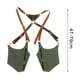 thumbnail image 2 of Bolso de hombro para axilas Fernando Verde Cuero de PU Bolsas para las axilas, 2 of 8