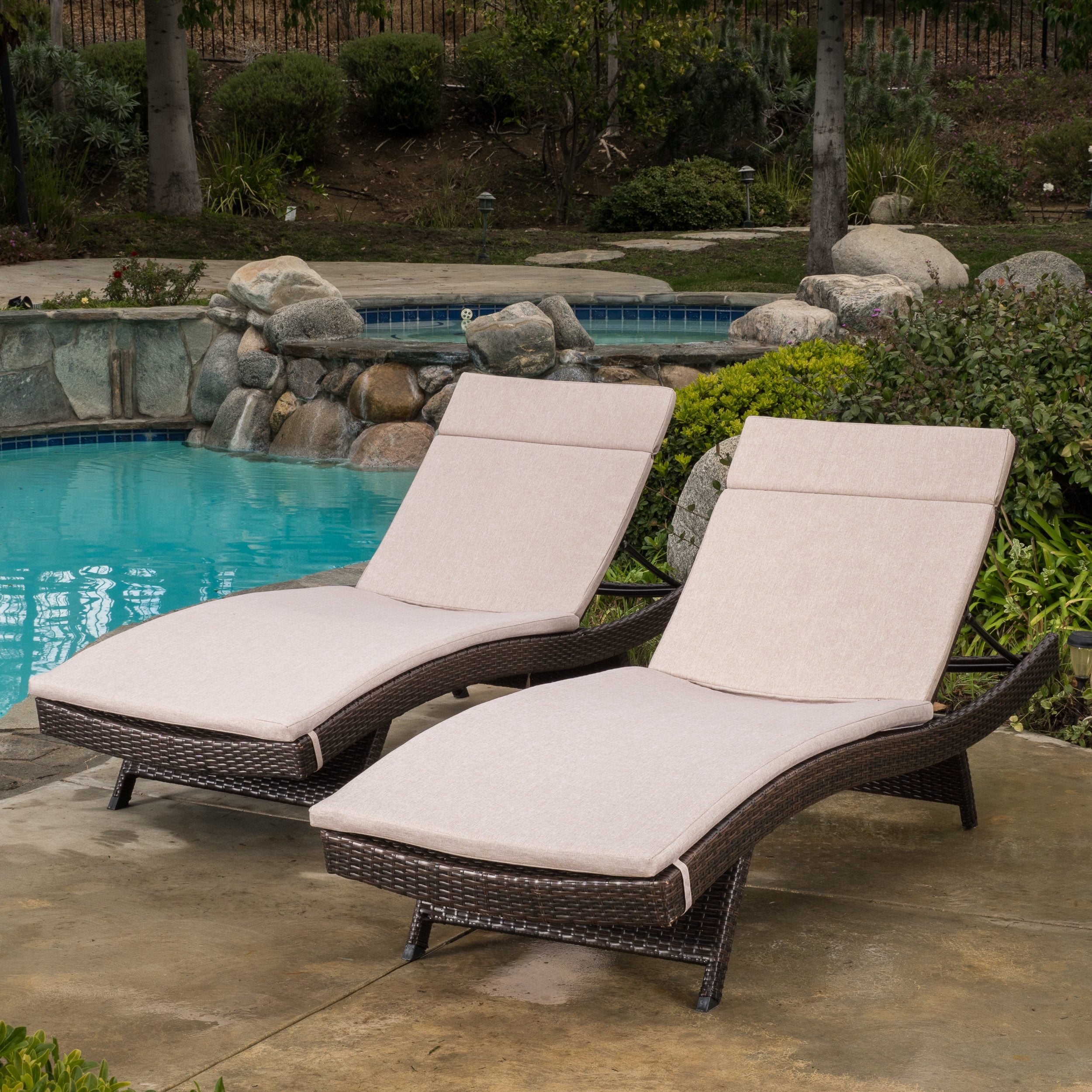 Great deal furniture lakeport discount outdoor adjustable chaise lounge chair