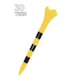 thumbnail image 2 of Tees de golf PrideSports EVS3143078, 8,3 cm, amarillos, paquete de 30, 2 of 8