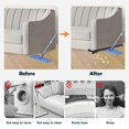 thumbnail image 4 of Rouleaux pour Appareils de Mobilier Robustes, Rouleaux d'Appareils Extensibles avec Frein, Base Mobile pour Laveuse pour Réfrigérateurs, D, 4 of 7