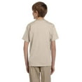 thumbnail image 2 of Branded Gildan Youth Ultra Cotton 6 oz T-Shirt - SAND - S (Instant Saving 5% & more on min 2), 2 of 4