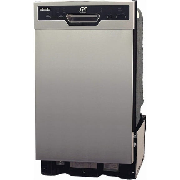 Energy Star 18" Built-In Dishwasher w/Heated Drying - Stainless