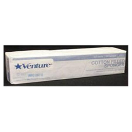 Cotton Filled Sponges WP000-908224 908224 Sponge Venture Gauze NS Cotton Filled 4x4
