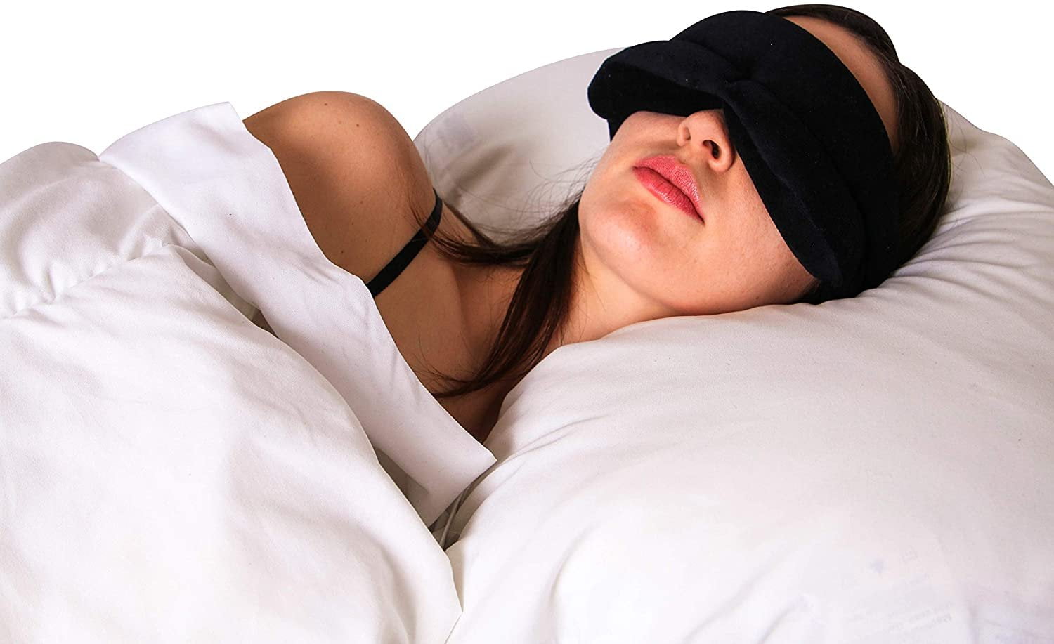 Eye See Eye Mask for Sleeping Blackout Padded Memory Foam Sleep Mask