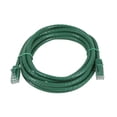 thumbnail image 2 of Monoprice Cat6 Ethernet Patch Cable - 14 Feet - Green | Network Internet Cord - Snagless RJ45, Stranded, 550Mhz, UTP, Pure Bare Copper Wire, 24AWG - Flexboot Series, 2 of 3
