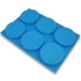 thumbnail image 1 of Cake Mold 6-Cavity 4 Inch Baking Tray Pan Non-stick Biscuit Pastry Bakeware Mould Tool, 1 of 9