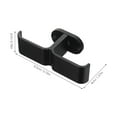 thumbnail image 6 of TABLZONE Desk Headphone Stand Holder in Black Aluminum Alloy for Organized Storage, 6 of 7