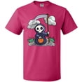 thumbnail image 3 of Inktastic Halloween Trick or Treating Cute Grim Reaper T-Shirt, 3 of 5