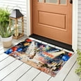 thumbnail image 3 of Happy New Year Toy Fox Terrier Chills on Year-End Party Doormat Dog Lover Indoor Outdoor Welcome Mat - 12023, 3 of 5