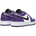thumbnail image 3 of Nike Mens Basketball Shoes 4 Big Kid Court Purple/Black-white, 3 of 5
