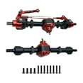 thumbnail image 4 of 1/12 Front and Rear Axle Set Durable Upgrade Parts RC Car Accessories Front Rear black, 4 of 8