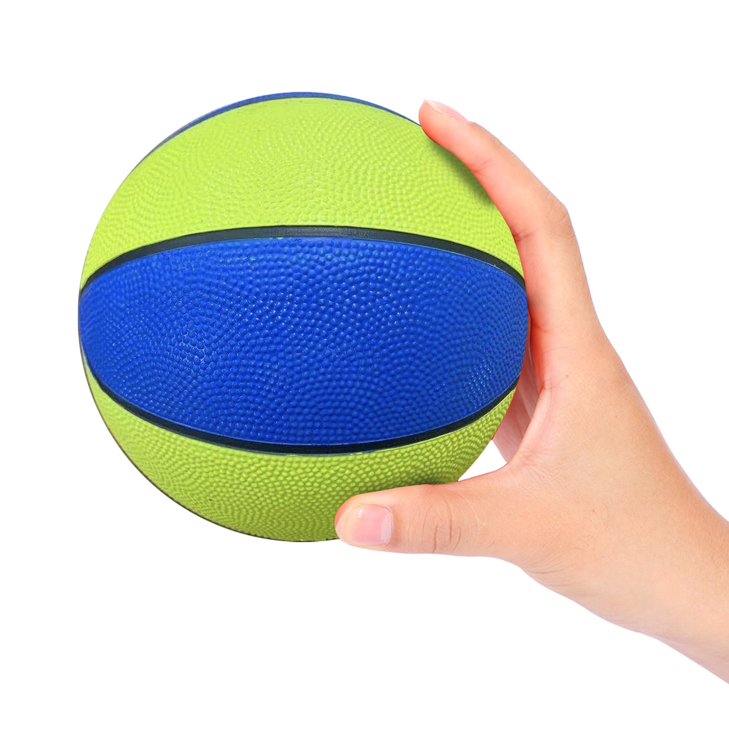 Mini Rubber Basketball Unisex Kids Children Indoor Outdoor Play Game Ball Toy 