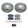 thumbnail image 2 of PowerStop Front Semi-Coated Rotor and Low-Dust Ceramic Brake Pad Kit SC2983, 2 of 3