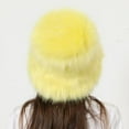 thumbnail image 7 of Luowei Christmas Soft Pullover Hat, Yellow Winter Thermal Christmas Caps, Fuzzy Bucket Hat Fashion Warm Winter Hat Fluffy Furry Plush Faux Hats Fishing Hat Bucket Hats for Women 2024, One Size, 7 of 7