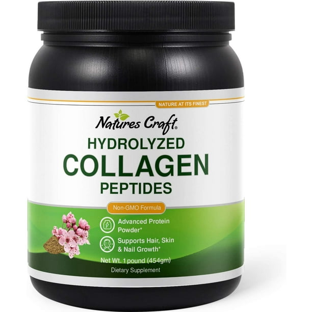 Hydrolyzed Collagen Peptides Protein Powder Multi Collagen Protein
