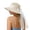 Beige, variant on French Style Elegant Lace Bow Summer Sun Hat for Women Beach Outing Shading Fisherman Hat