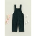 thumbnail image 2 of Baby Boy Girl Corduroy Overalls Suspender Bib Pants One-Piece Strap Jumpsuit, 2 of 6
