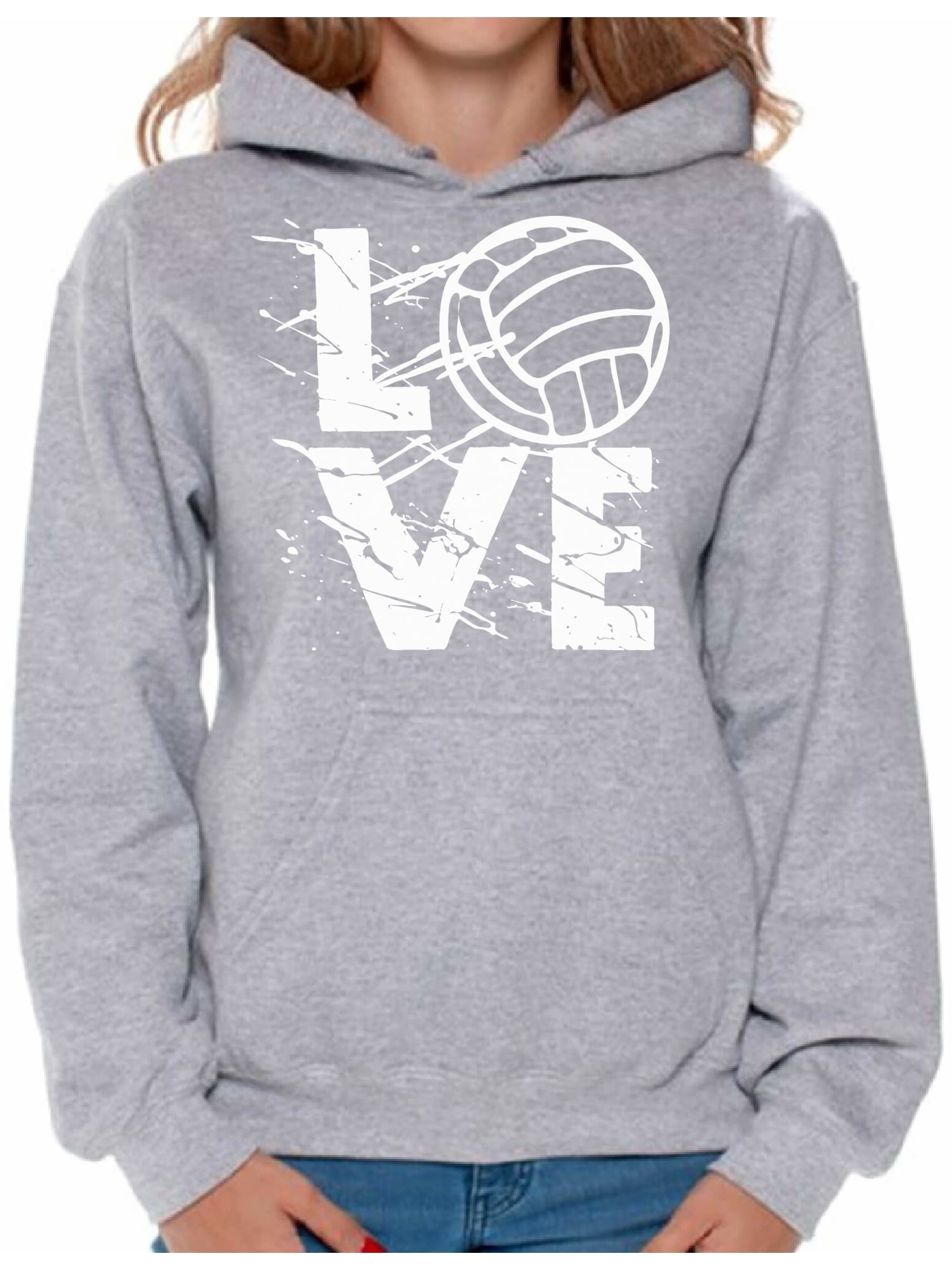 Awkward Styles Volleyball Hooded Sweatshirt Volleyball Lover Hoodies ...