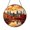 Acrylic 3.5 Inch, variant on Autumn City Park Stained Glass Window Decor, Sunset Landscape Suncatcher With Cozy Fall Season Style
