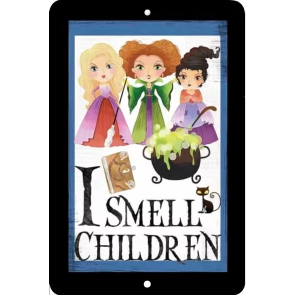 I Smell Children, Halloween, Home Sign, Home Decor Metal Aluminum, Usa