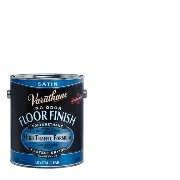 2 Pack, Clear, Varathane Classic Floor Finish ( Water-Based) Satin - 230231, Gallon