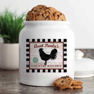 Personalized Cookies Baked with Love Treat Jar - Walmart.com