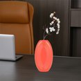 thumbnail image 2 of Jarrón decorativo de plástico para arreglos florales, decoración de mueble de TV con acabado esmaltado de imitación para sala de estar, decoración del hogar, adecuado para flores frescas y secas con, 2 of 6