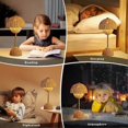 thumbnail image 4 of Cute LED Bedside Lamp for Kids 3 Color Modes Boho Lamp, 4 of 5