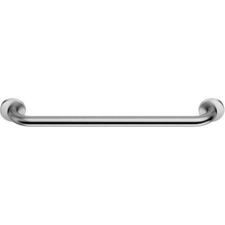 24 Inch Standard Wall Mounted Grab Bar - Brushed Nickel