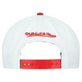 thumbnail image 4 of Men's Mitchell & Ness White California Angels Cooperstown Collection Basic Flip Snapback Hat, 4 of 5