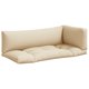 thumbnail image 1 of Set de cojines tipo palé VidaXL Beige, 3 unidades, para sofá interior/exterior, 1 of 9