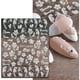 thumbnail image 3 of 5D Nail Sticker Design Nail Decals 4 Sheets Nail Stickers Flower Appliques Nail Art Self-Adhesive, 3 of 5