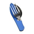 thumbnail image 6 of Camping & Hiking Portable 4-In-1 Stainless Steel Tableware Set - Spoon Fork and Multitool for Outdoor Feasts and Adventures, 6 of 6