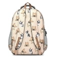 thumbnail image 3 of French Bulldog Dog Backpack for School,Cute School Bag,Schoolbag with Adjustable Shoulder Straps & Padded Back,16.9 Inch, 3 of 5