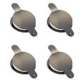 thumbnail image 2 of 4pcs Door Viewer Covers Copper Security Door Viewer Shield Door Hole Covers Plate Privacy Peephole Protector for Home Offices, 2 of 5