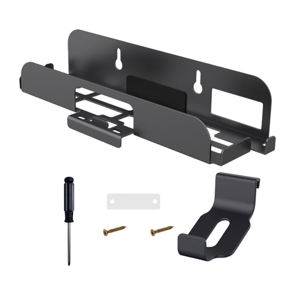 Pitycbo Console Wall Mount Controller Bracket Store Holder Iron Hanger Easy Install with