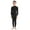 Black, variant on Venjoe Girls Full Body Long Sleeve Unitard Kids Gymnastics Turtleneck One Piece Bodysuits Dance Costume Black 7-8