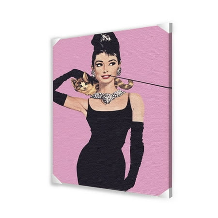 Pyramid America 'Audrey Hepburn' Graphic Art Print on Canvas - Walmart.com