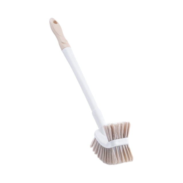 Leodye 1PCS Toilet Brush - Ergonomic Long Handle, Deep Cleaning Tool -19.6x8x1.96 Inch