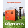 thumbnail image 2 of KFFKFF PCP Air Compressor, 4500PSI/30Mpa PCP Airgun Compressor with Built-in Converter & Fan Cooling System, Auto Stop DC12V/AC120V Portable Paintball Tank Compressor for Air Rifle, 2 of 9