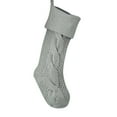thumbnail image 3 of Holiday Decor Christmas New Christmas Large Knitted Wool Home Wall Decoration Candy Bag Sleeve Diamond Gift Bag, Gray, 3 of 4