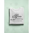 thumbnail image 3 of Vintage-Inspired Design Whimsical Quote Women's Sweatshirt, 3 of 3