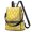 Dog Paw Print Yellow Pattern, variant on Cavalier King Charles Spaniel and Dog Paw Fashion Backpack, Convertible Shoulder Bag with Side Bottle Pockets & Convertible Strap, Multi Pockets Gifts for Women Casual Use