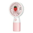 thumbnail image 2 of Personal Fans Portable Rechargeable, Portable Fan Usb Rechargeable Mute Small Fan Wholesale Student Desktop Handheld Outdoor Portable Fan Outstanding Performance, 2 of 6