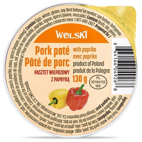 Wolski Pork Pate w Paprika