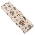 thumbnail image 3 of Estuche enrollable de lona con estampado floral para lápices, estuche para bolígrafos con cortina, bolsa de almacenamiento de gran capacidad, 3 of 5