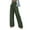 Army Green womens pant, variant on Dianli Linen Pants Women Solid High Waist Long Wide Leg Pants Loose Casual Comfy Soft Women's Loose Wide Leg Pants Cotton Linen Trousers Straight Pants Casual Pants