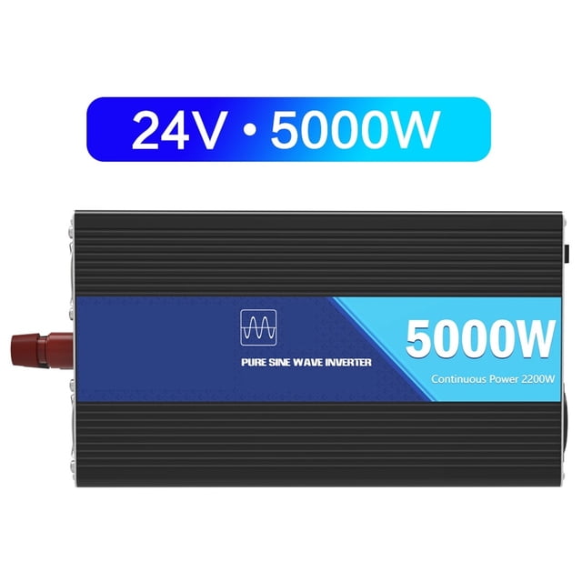 Onduleur à Onde Sinusoïdale Pure 12V 220 Onduleur 5000W 24V, Conception de Protection de Charge Avancée