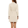 thumbnail image 5 of Zeagoo Womens Knit Bathrobe Thin Robes Soft Cozy Sleepwear Lightweight Robe, 5 of 5